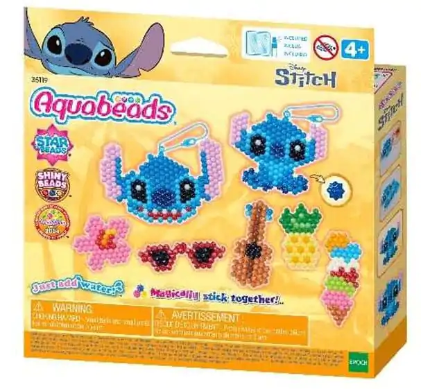 Stitch Aquabeads kulcstartó készítő készlet termékfotó
