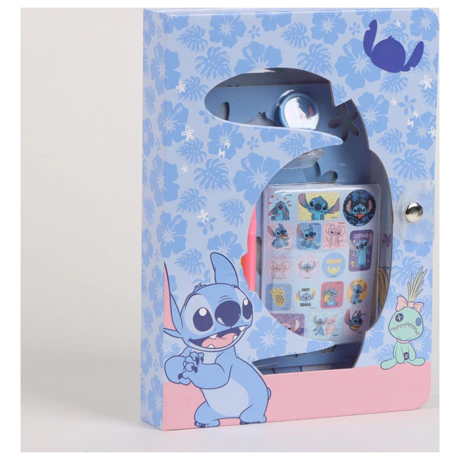 Stitch Banana színezhető füzet szett sablonnal termékfotó