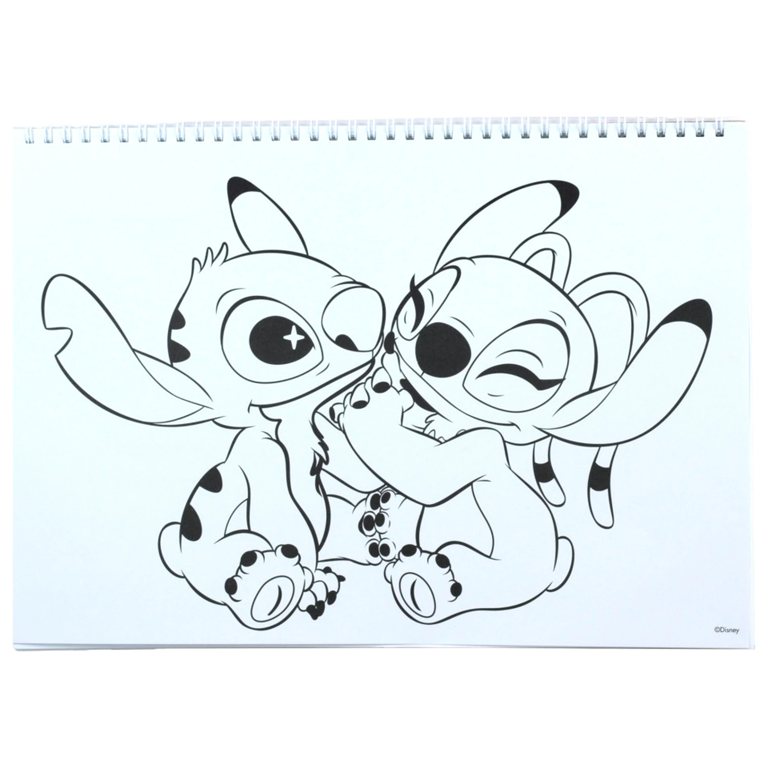 Stitch Blast A/4 spirál vázlatfüzet 40 lapos matricával termékfotó