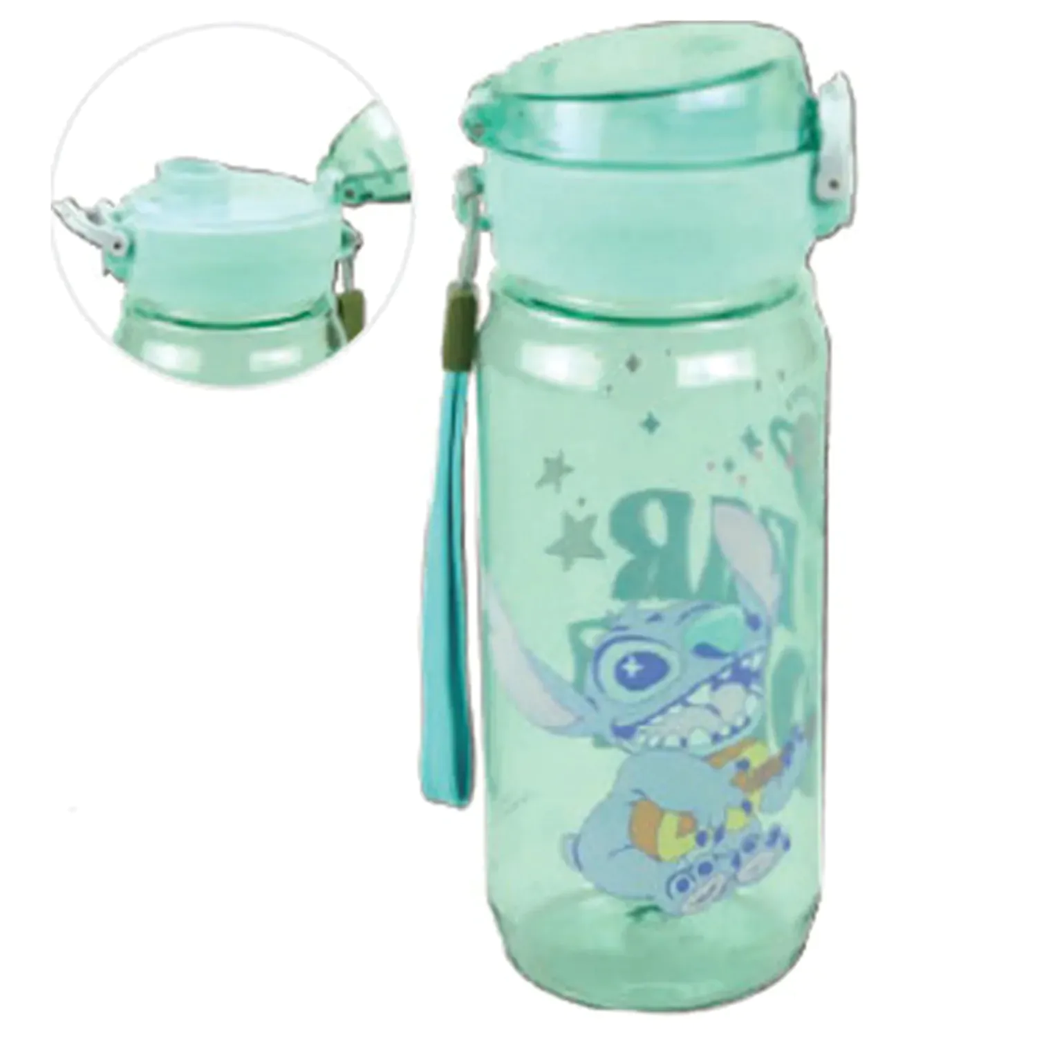 Stitch Blast műanyag kulacs akasztóval 600 ml termékfotó