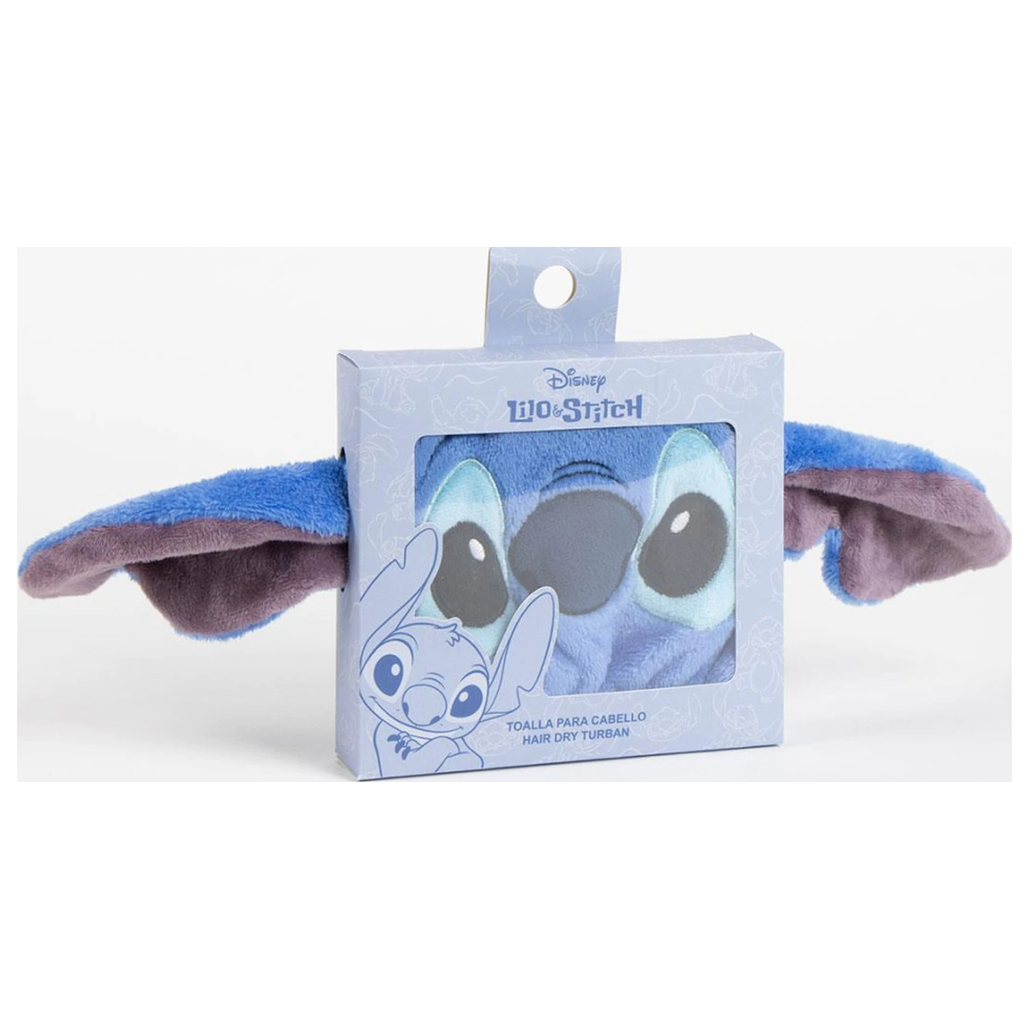 Stitch Blue hajtörölköző termékfotó