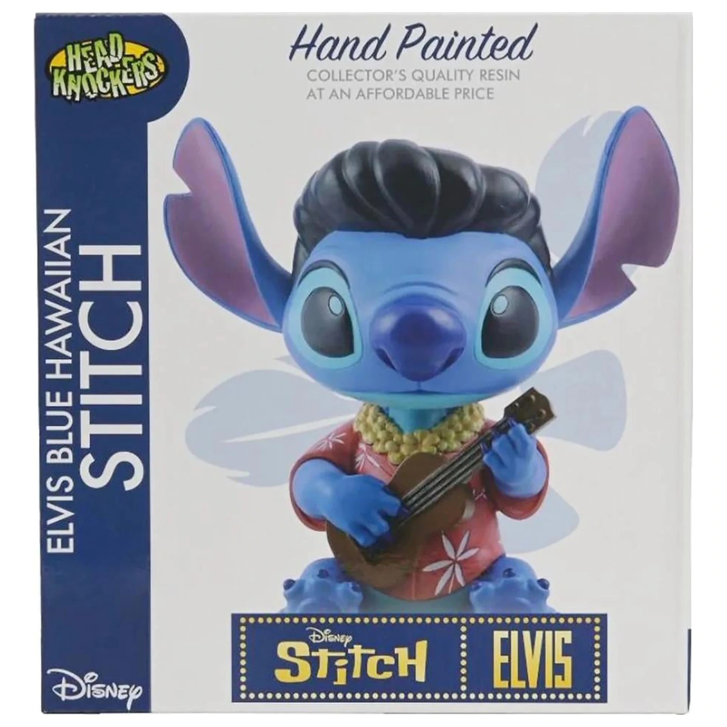 Stitch Blue Hawaiian Head Knocker NECA figura termékfotó