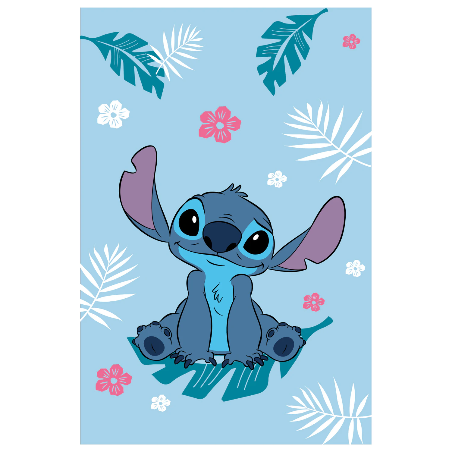 Stitch Blue polár takaró termékfotó