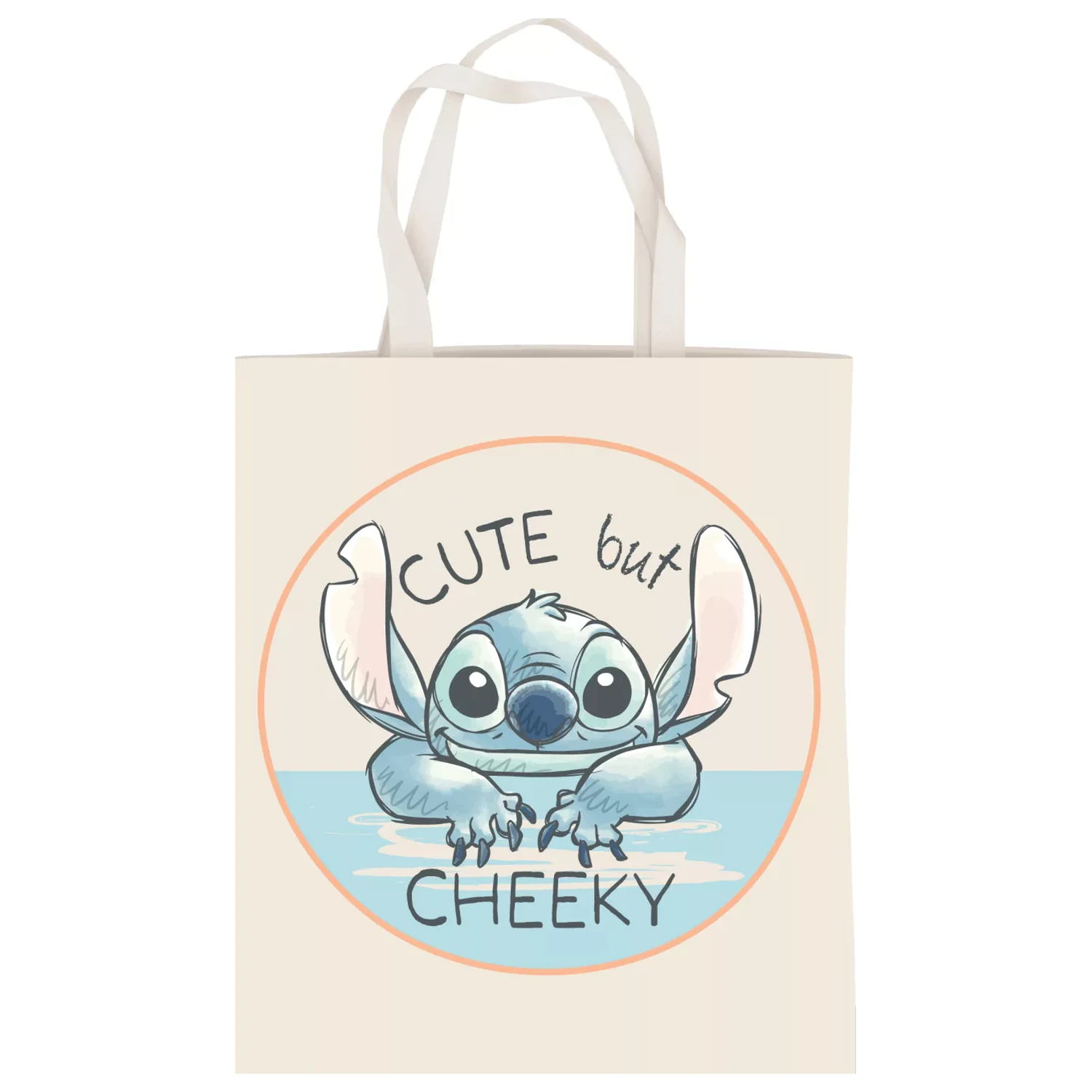 Stitch Cheeky vászontáska, bevásárlótáska 44 cm termékfotó