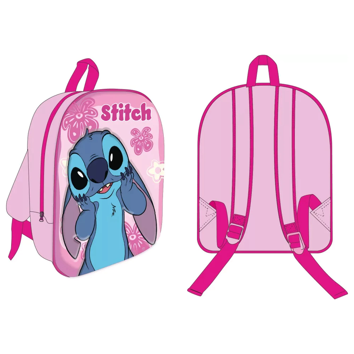 Stitch Cute 3D hátizsák, táska 30 cm termékfotó