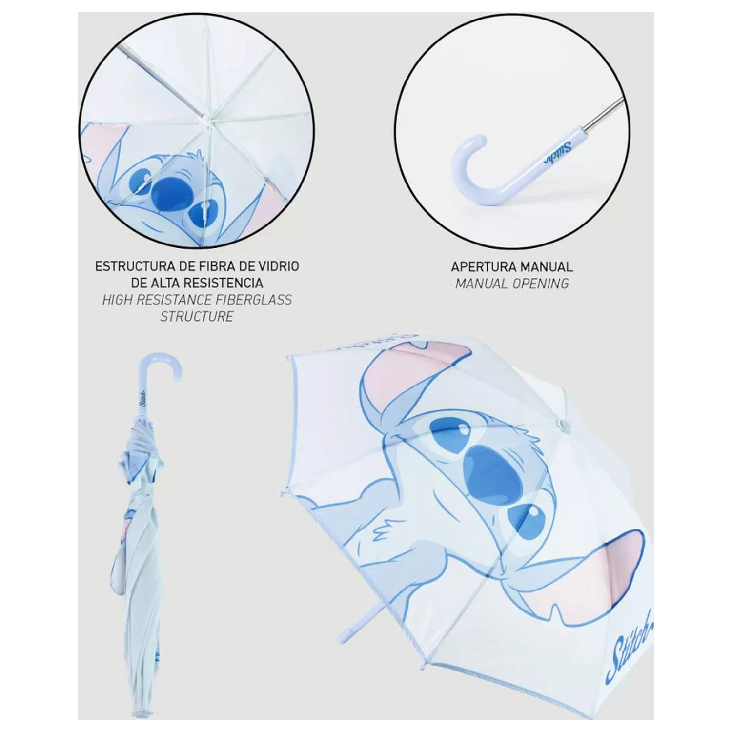 Stitch Cutie gyerek esernyő füllel termékfotó