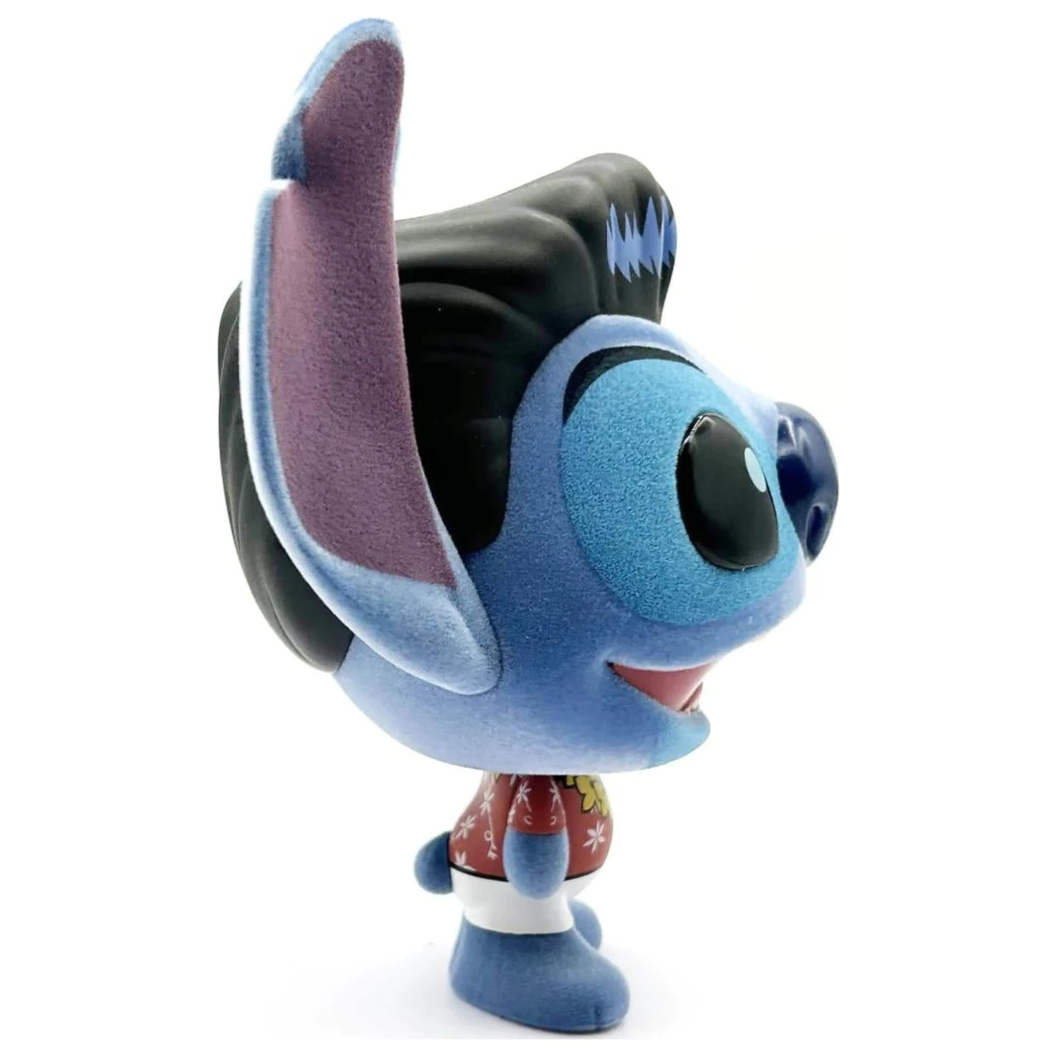 Stitch Elvis Blue Hawaiian Bhunny Flocked Vinyl figura termékfotó