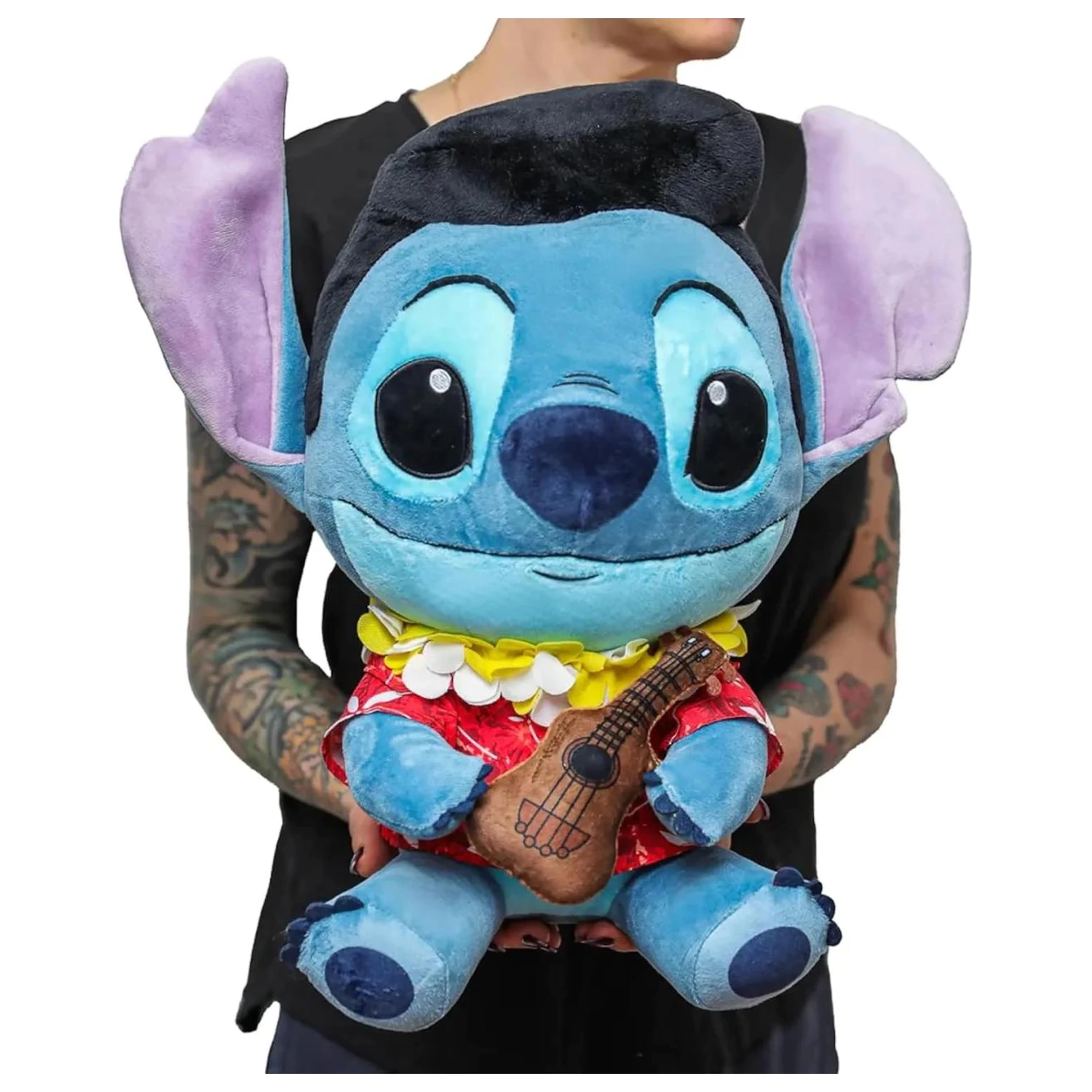 Stitch Elvis Hawaii Kidrobot Vibrating plüss 40cm termékfotó