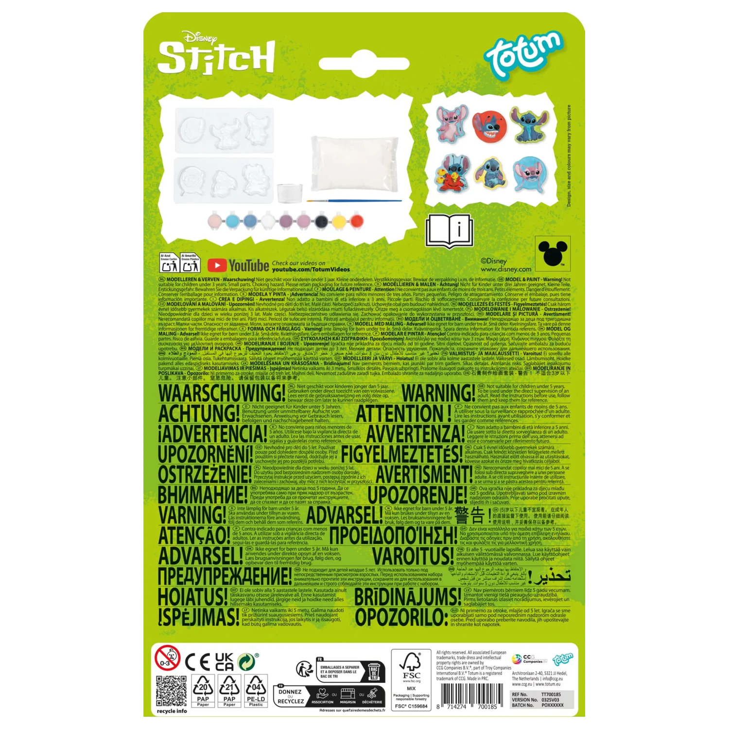 Stitch Extrovert gipszkiöntő készlet termékfotó