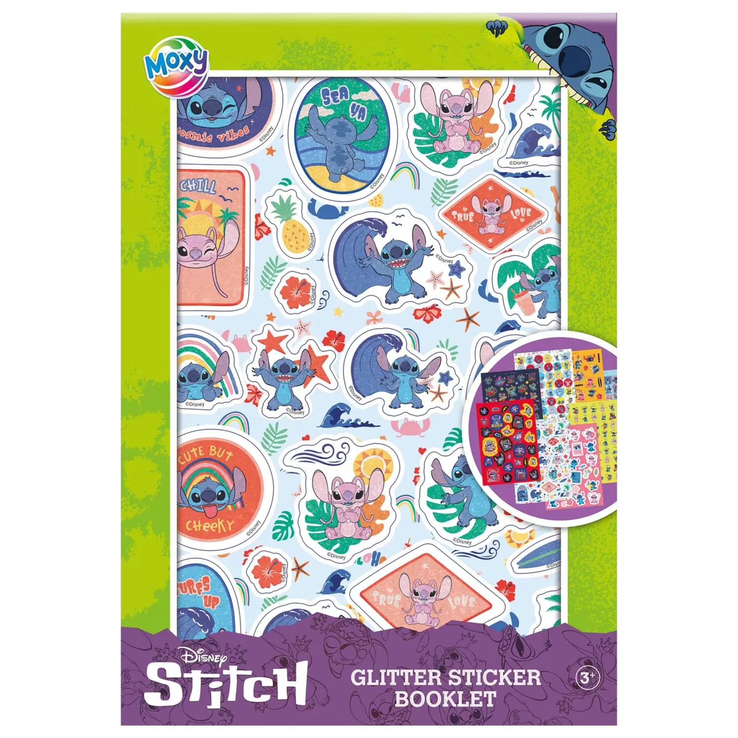 Stitch Extrovert matrica csomag 8 ív termékfotó
