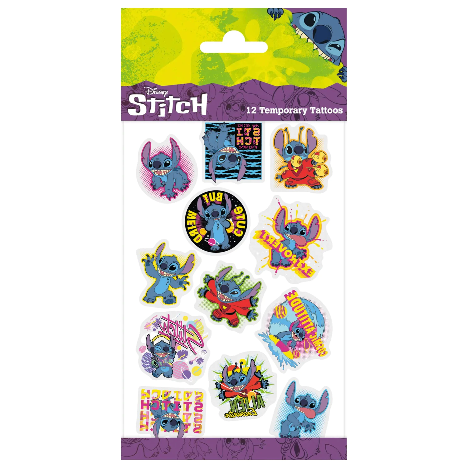 Stitch Extrovert tetkó 12 db-os termékfotó