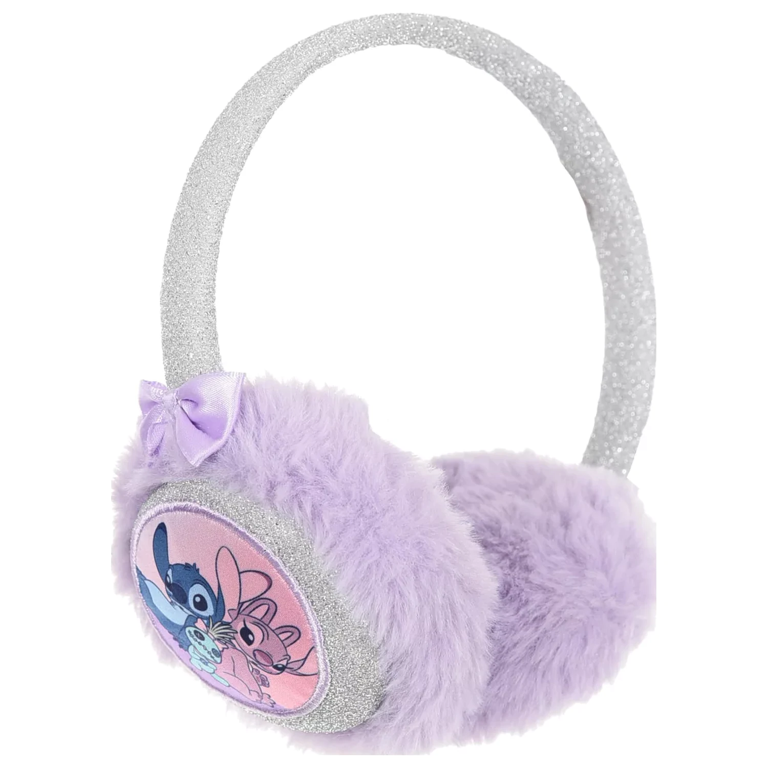 Stitch Friends Purple plüss fülvédő, fülmelegítő  termékfotó