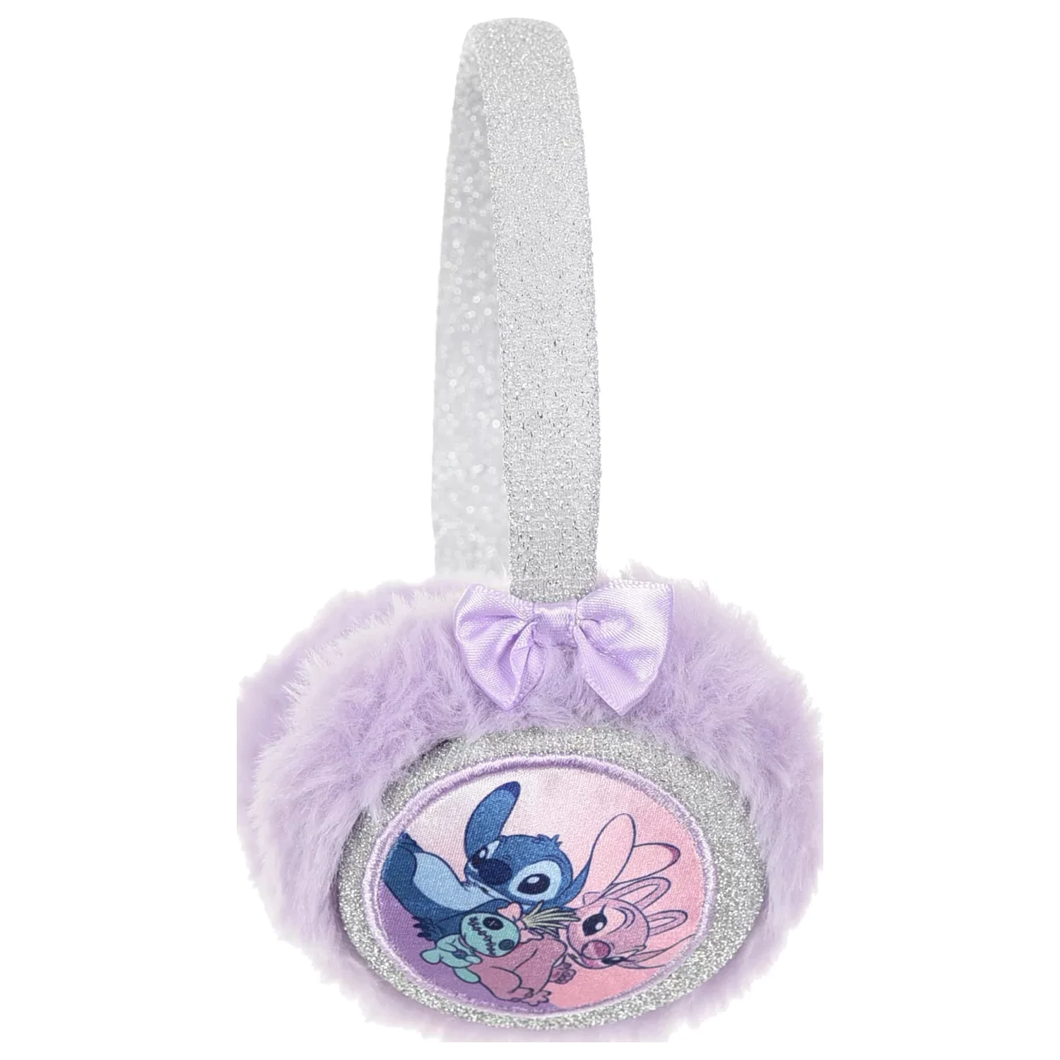 Stitch Friends Purple plüss fülvédő, fülmelegítő  termékfotó