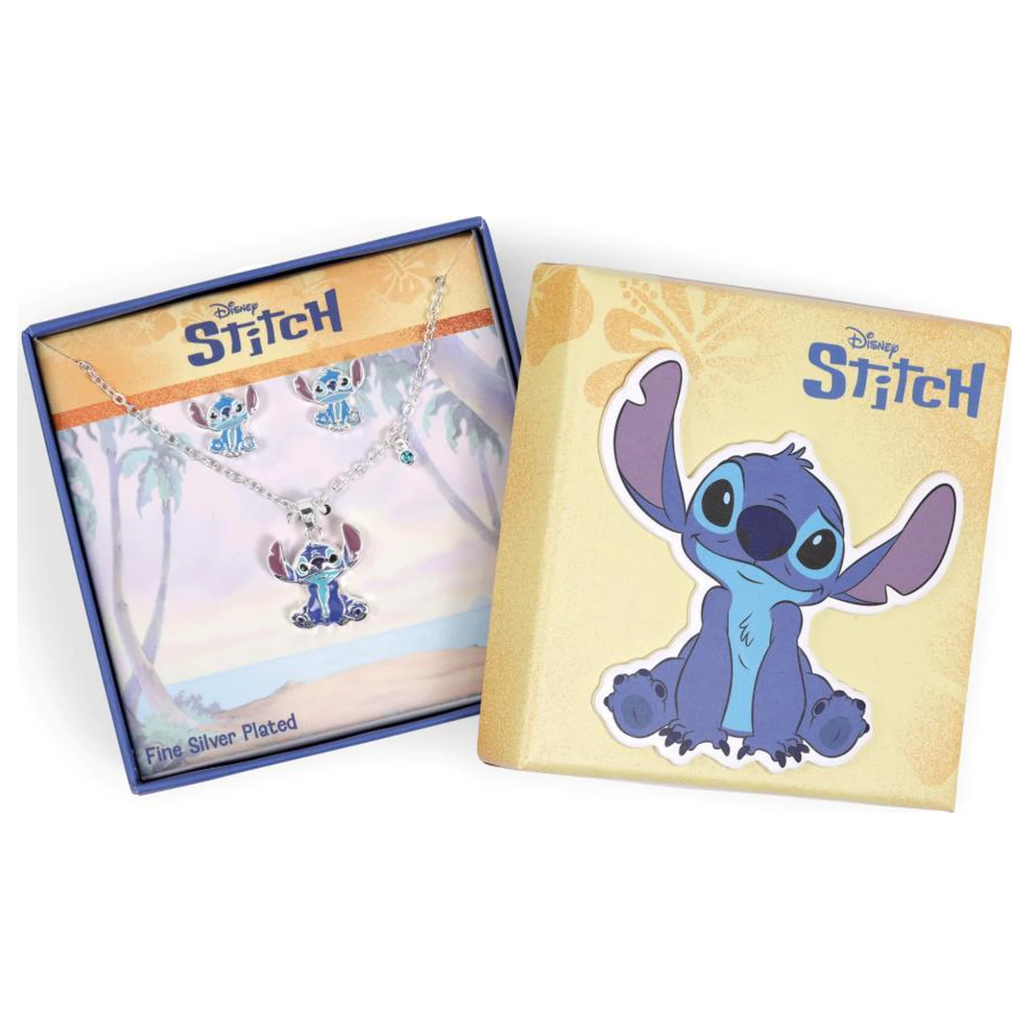Stitch fülbevalók & nyaklánc csomag  termékfotó