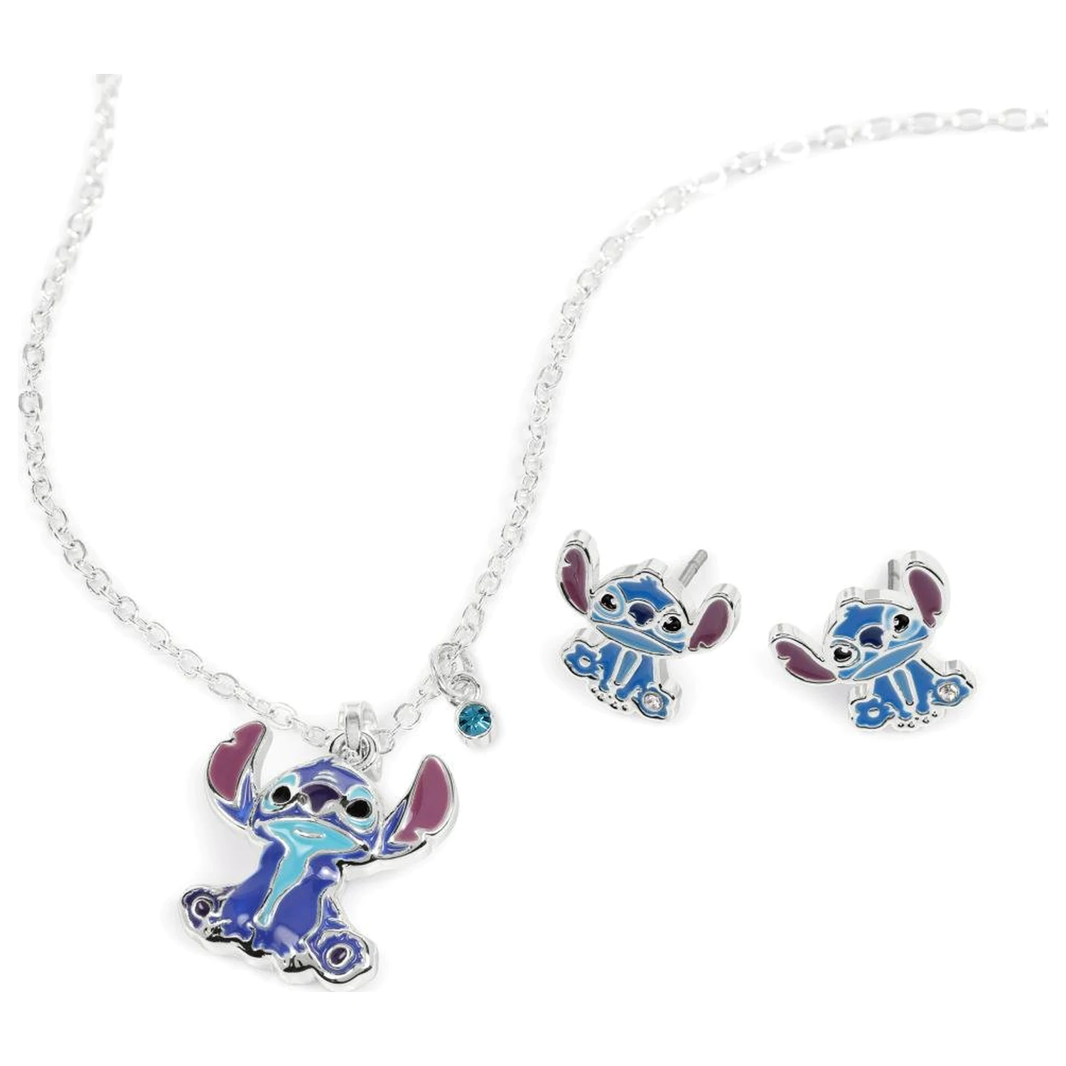 Stitch fülbevalók & nyaklánc csomag  termékfotó
