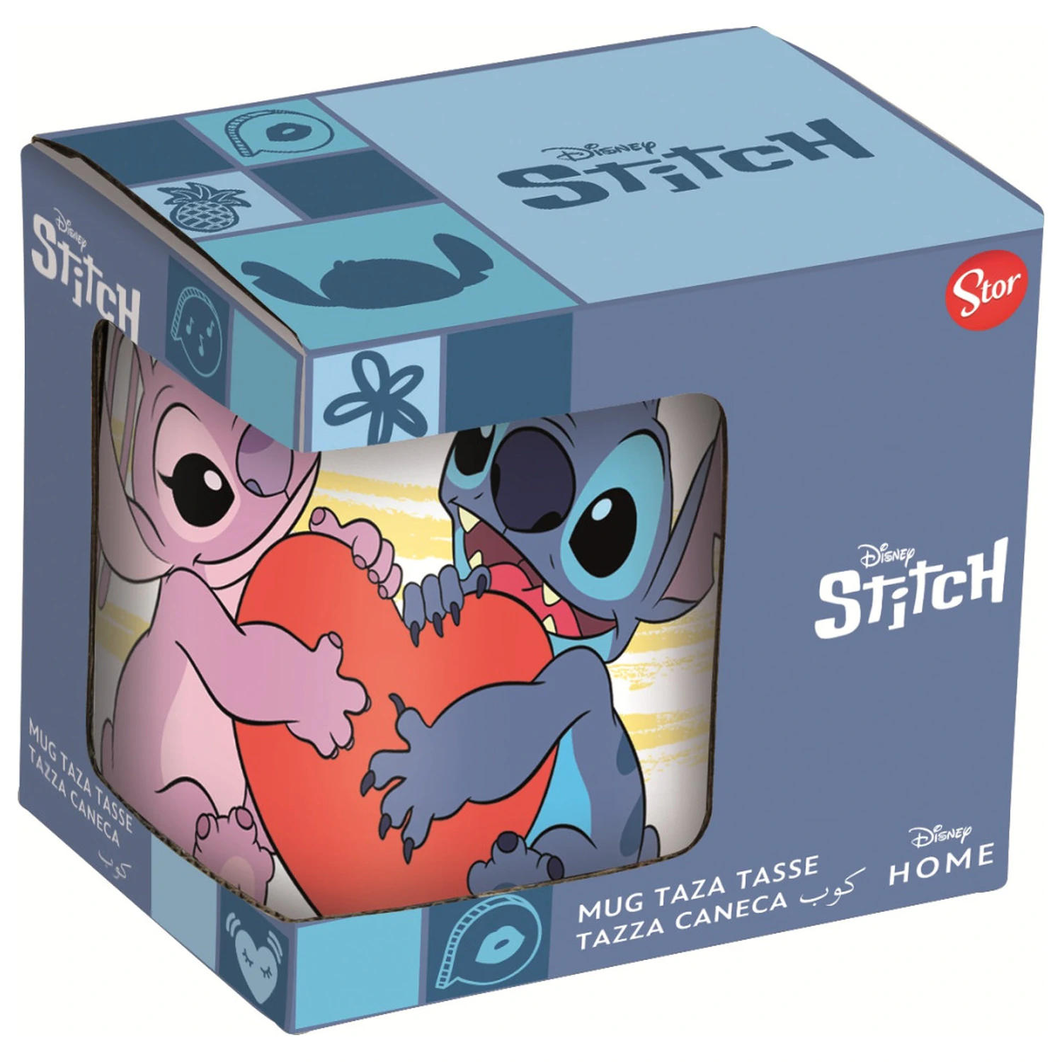 Stitch Heart bögre termékfotó