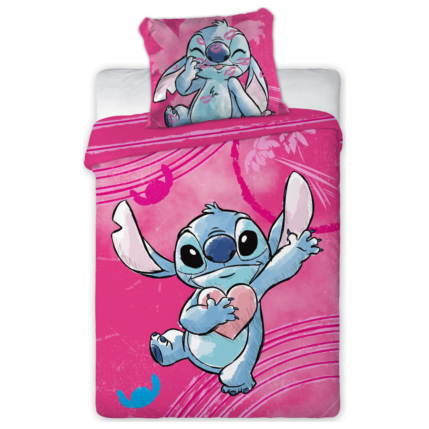 Stitch Heartbeat gyerek, ovis ágyneműhuzat  termékfotó
