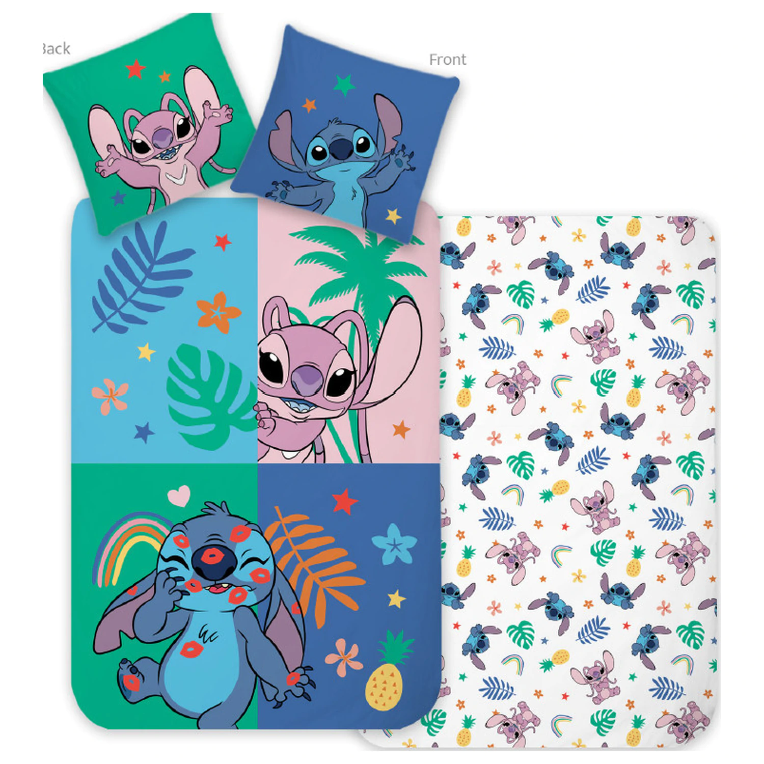 Stitch Joyful Jungle ágyneműhuzat  termékfotó