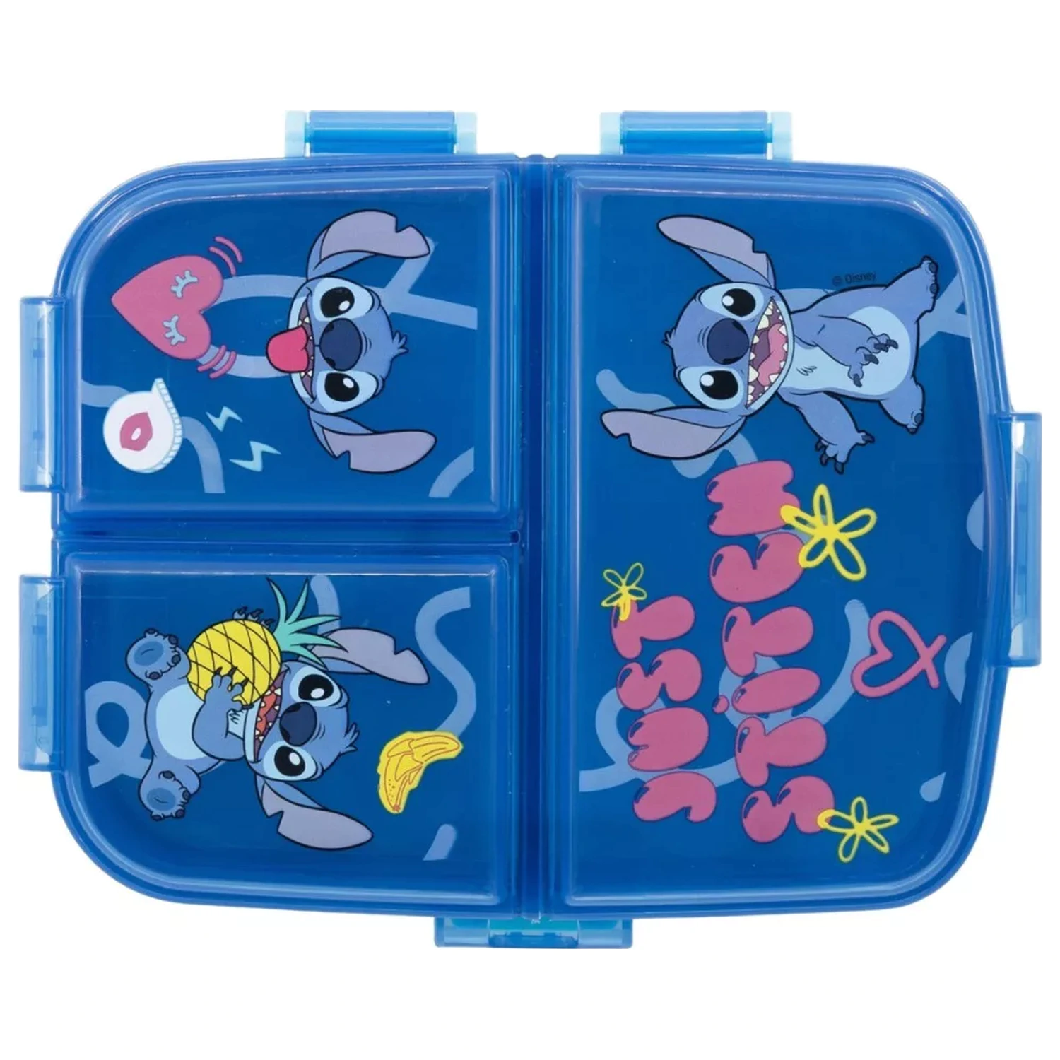 Stitch Just több rekeszes uzsonnás doboz, szendvicsdoboz XL termékfotó