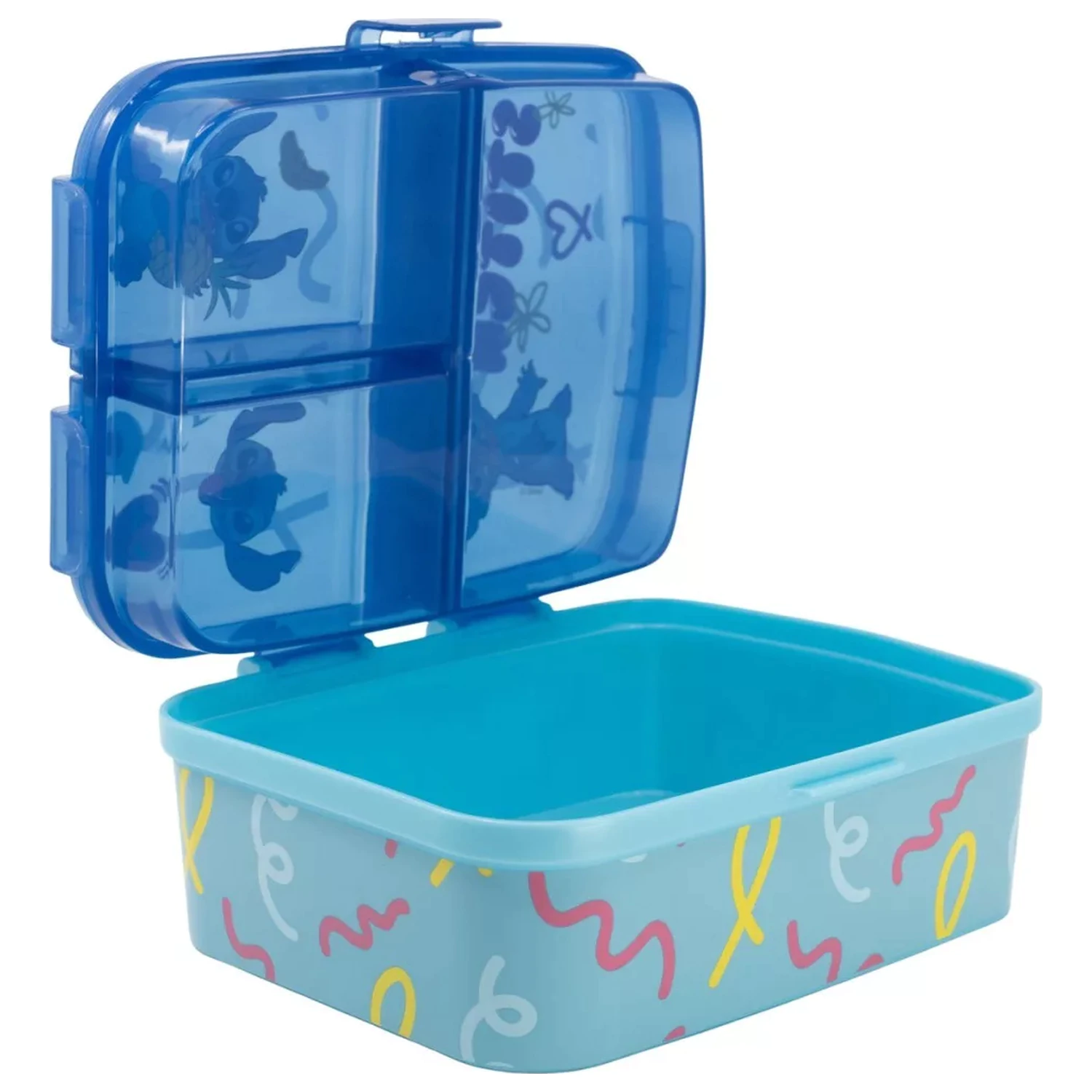Stitch Just több rekeszes uzsonnás doboz, szendvicsdoboz XL termékfotó