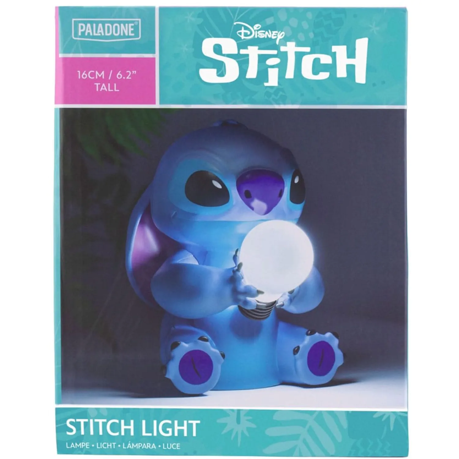 Stitch 3D lámpa termékfotó