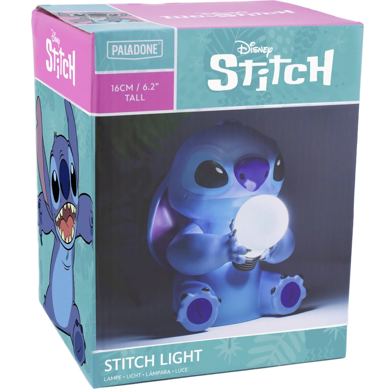 Stitch 3D lámpa termékfotó