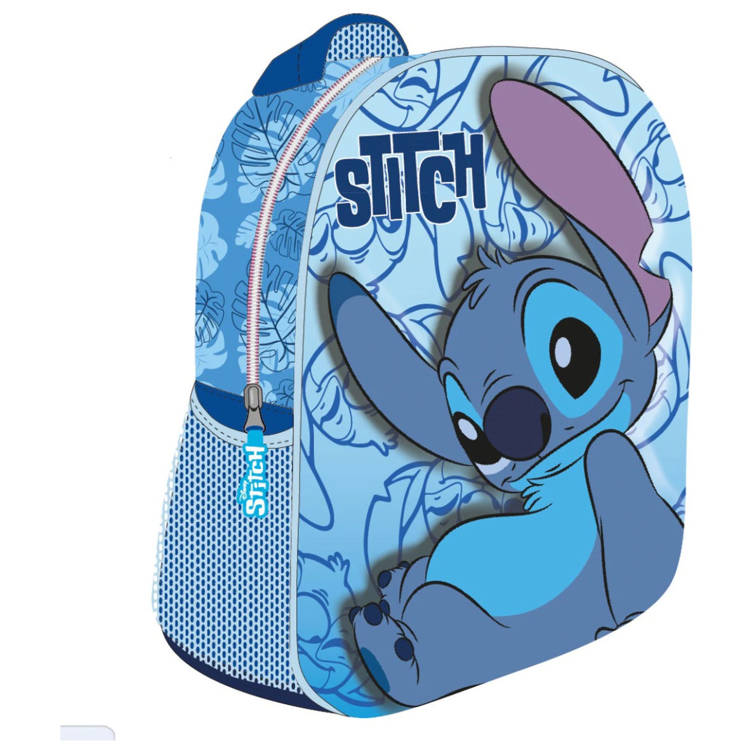 Stitch Lazy Deluxe 3D hátizsák, táska 30 cm termékfotó
