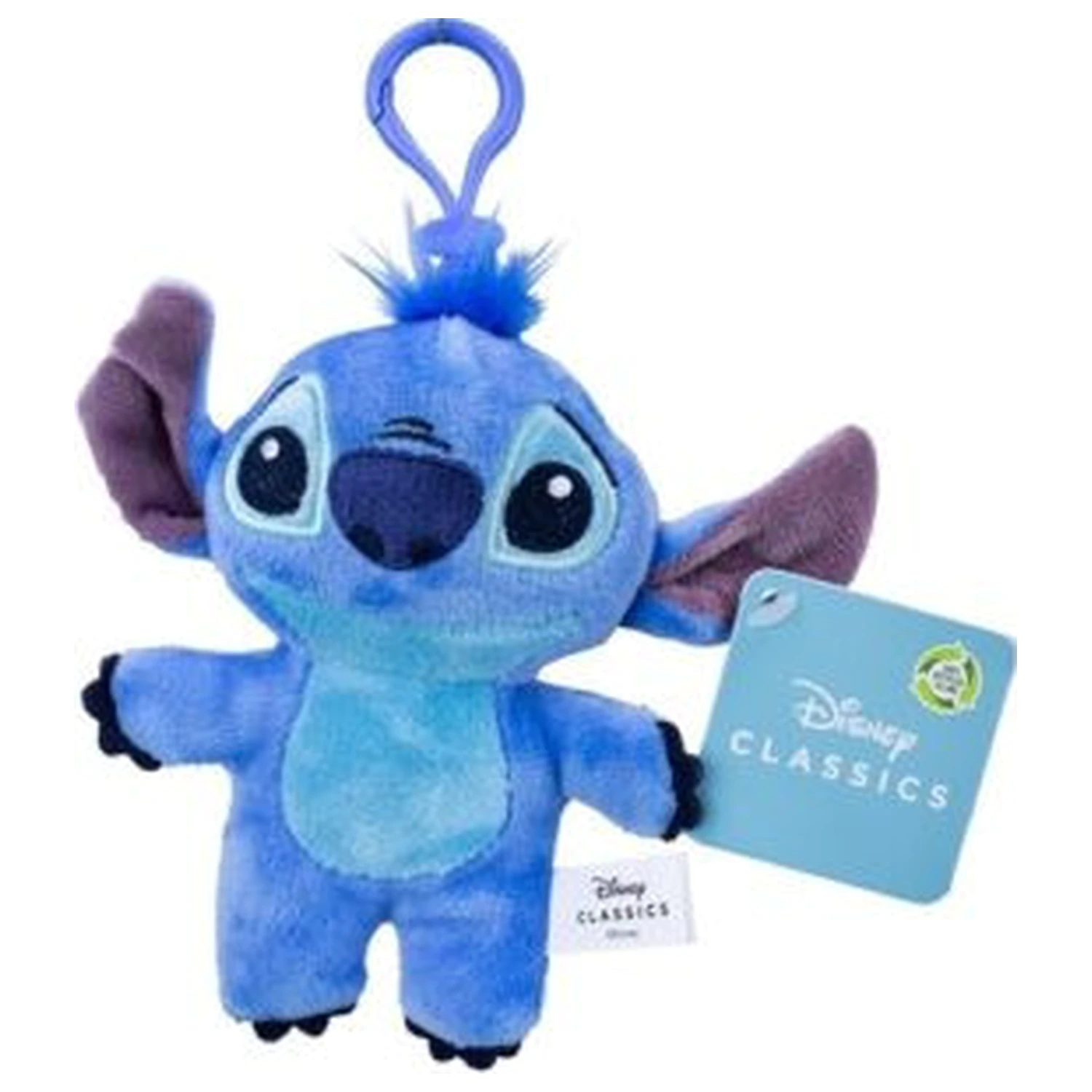 Stitch Mini Alien 2D plüss figura akasztóval 14 cm termékfotó
