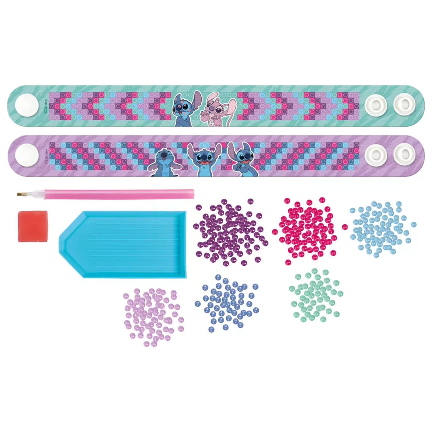 Stitch Moxy gyémántszemes karkötő szett 2 db-os termékfotó