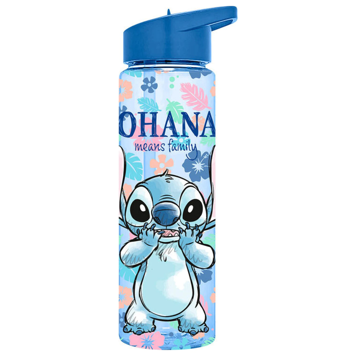 Stitch Ohana műanyag szívószálas kulacs 600 ml termékfotó