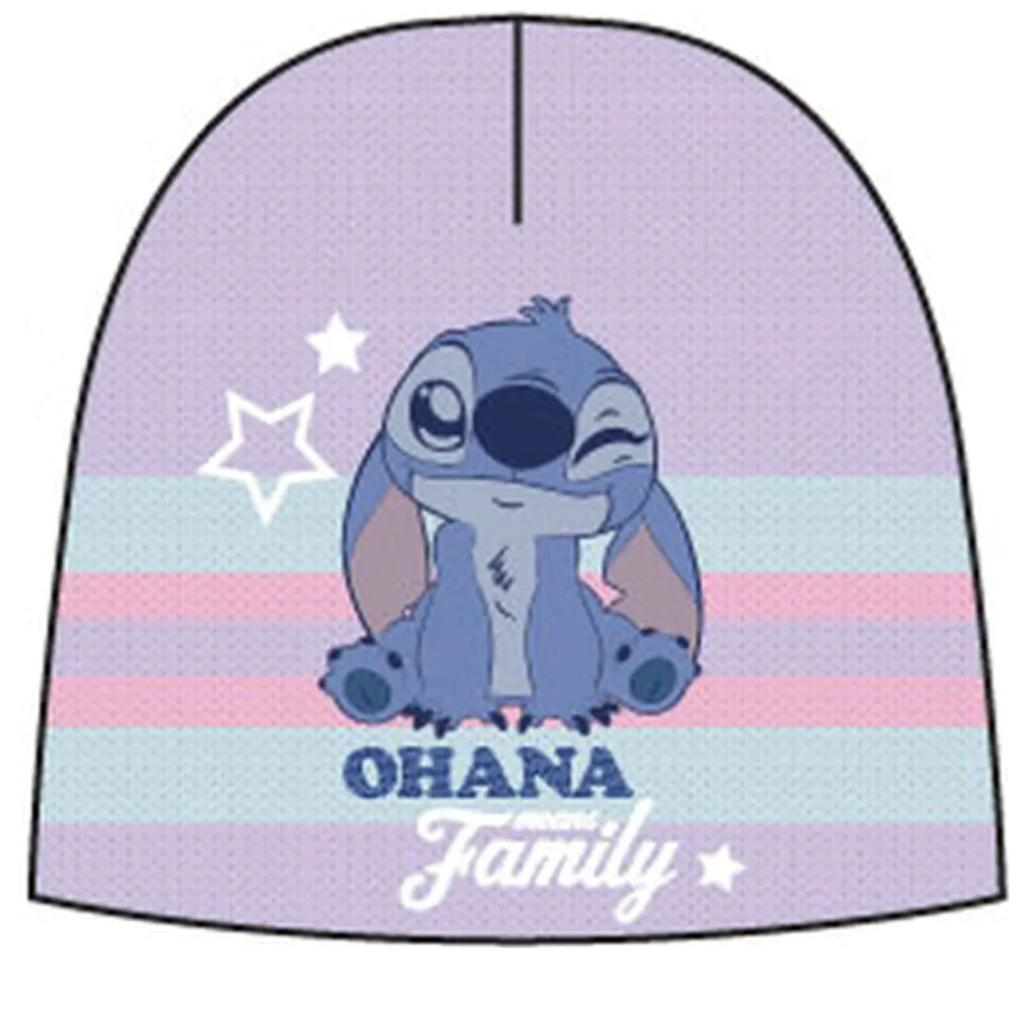 Stitch Ohana Purple baba sapka 50 cm termékfotó