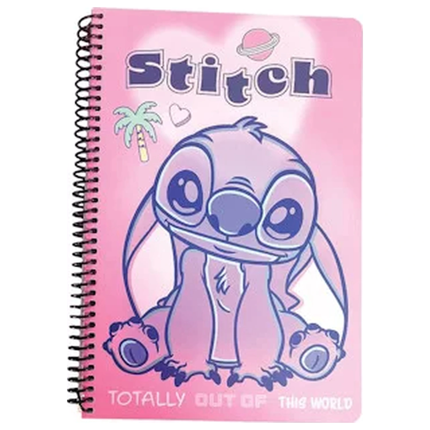 Stitch Palm B/5 vonalas spirál füzet 70 lapos termékfotó
