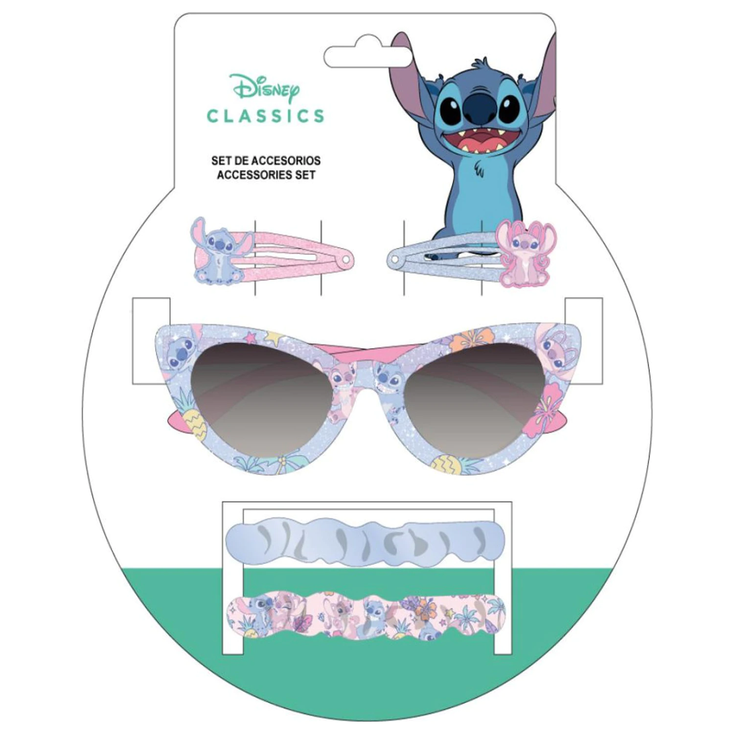 Stitch Paradise napszemüveg és hajkiegészítő szett termékfotó