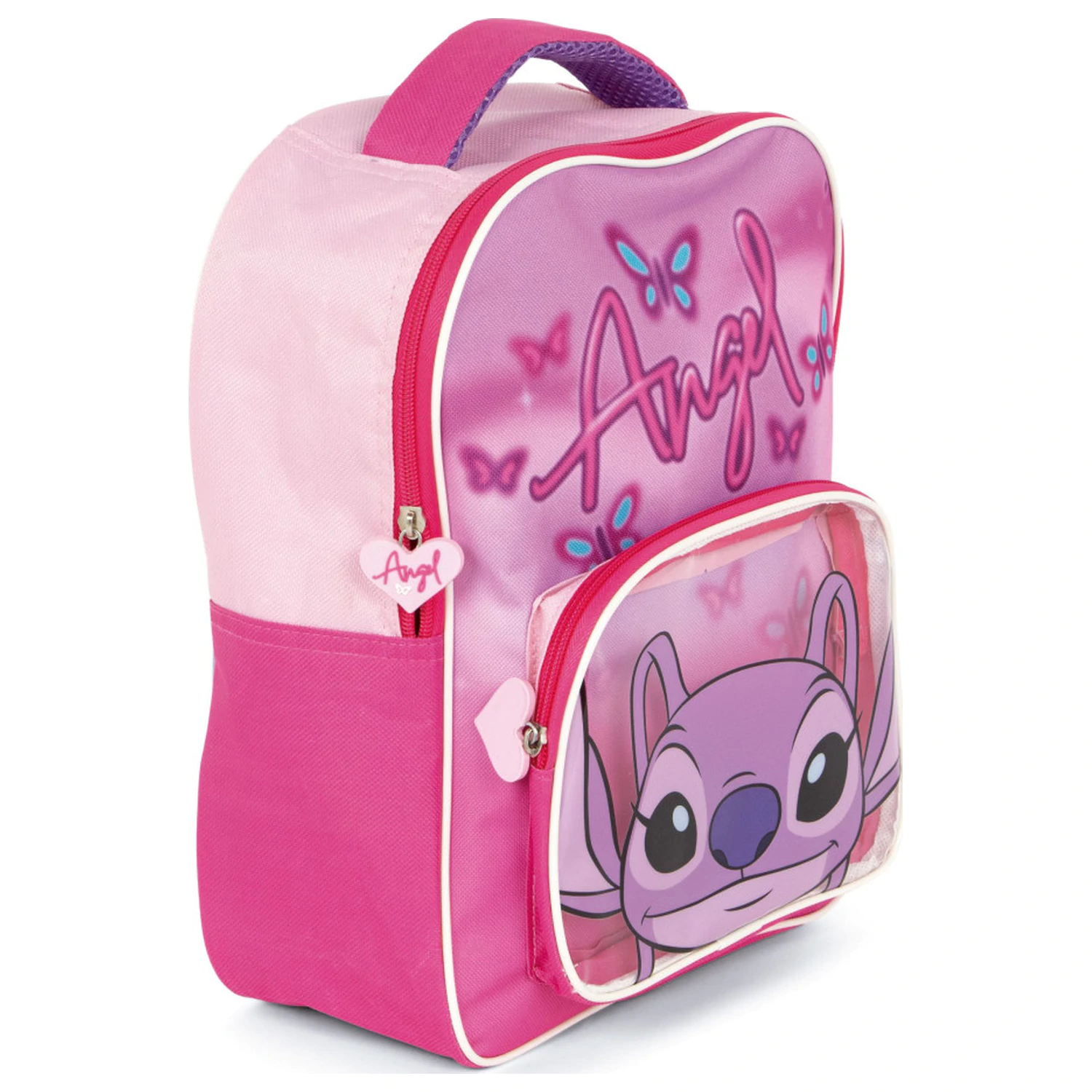 Stitch Pink Angel hátizsák, táska 30 cm termékfotó
