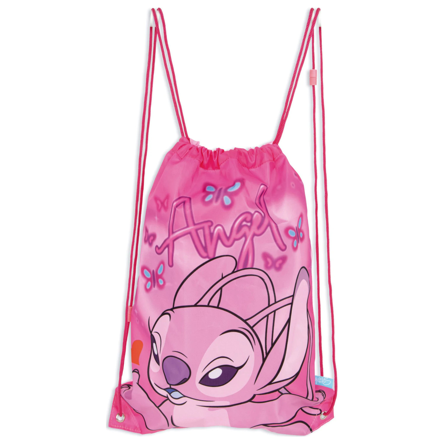 Stitch Pink Angel sporttáska, tornazsák 44 cm termékfotó