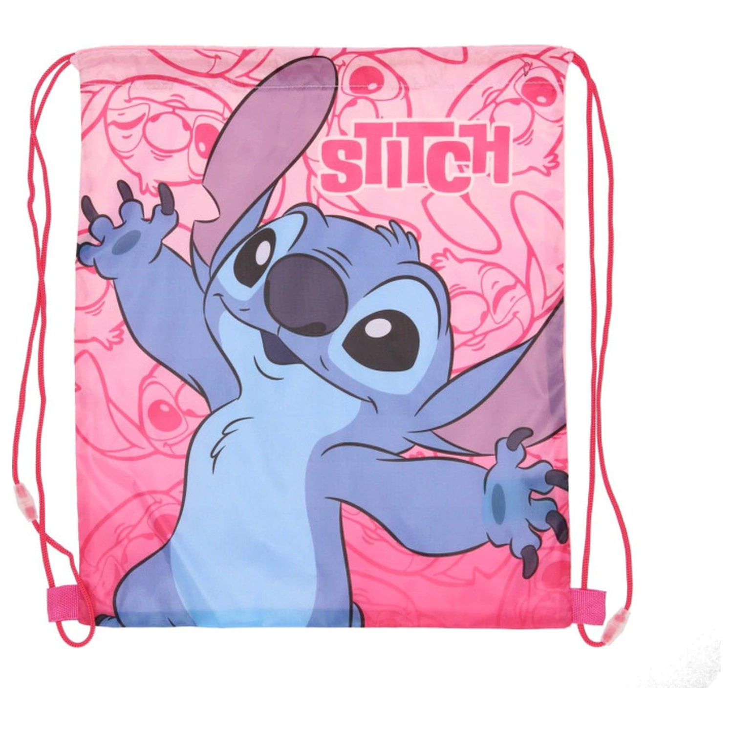 Stitch Pink Planet sporttáska, tornazsák 40 cm termékfotó