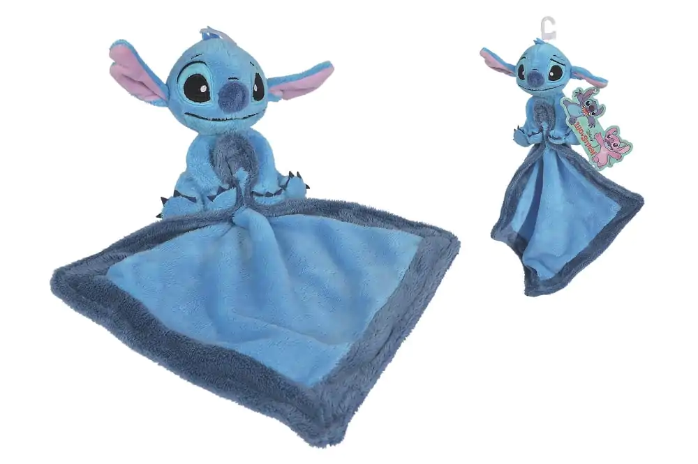 Stitch plüss alvókendővel 13 cm termékfotó