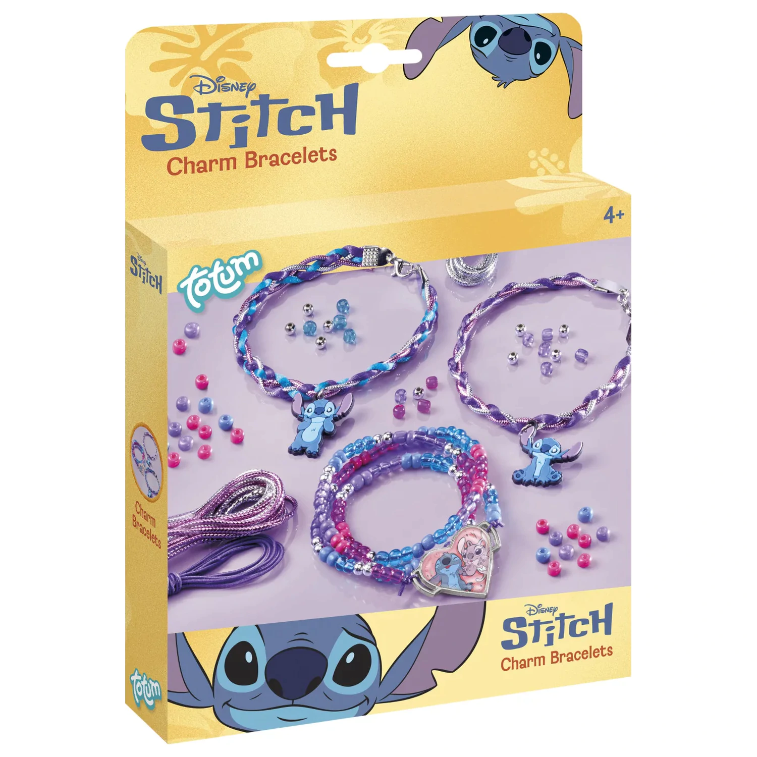 Stitch Purple charm karkötő készítő szett termékfotó