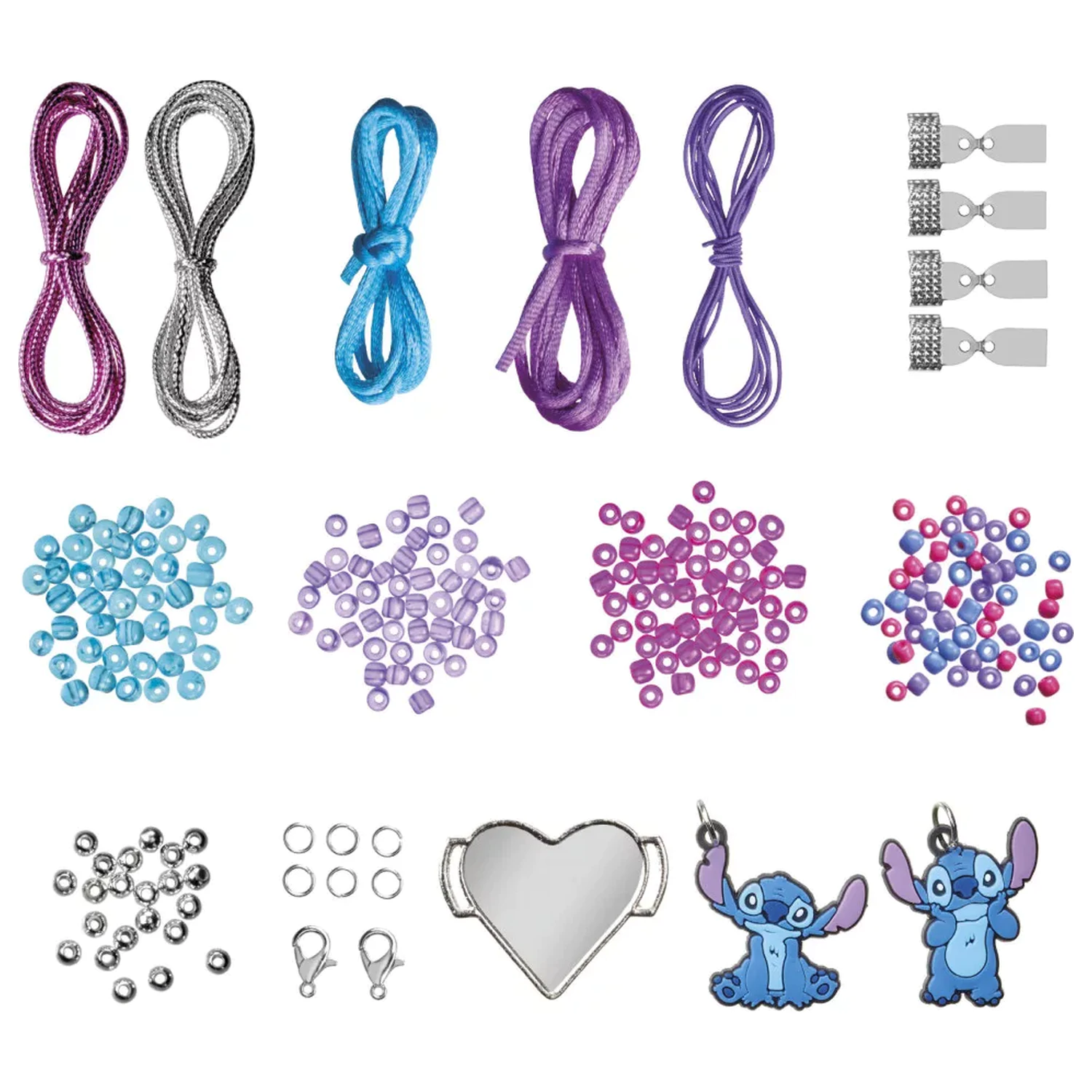 Stitch Purple charm karkötő készítő szett termékfotó