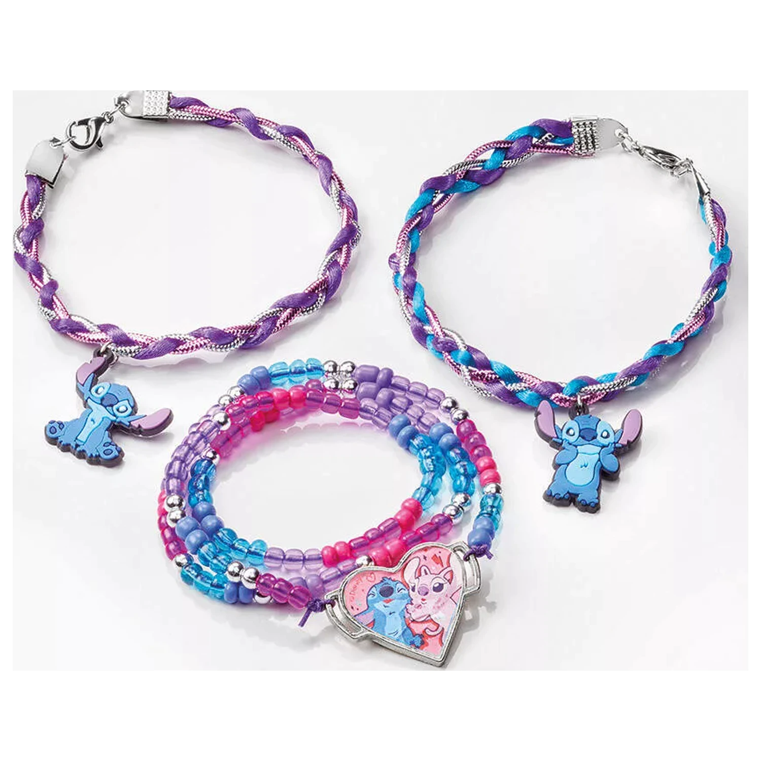 Stitch Purple charm karkötő készítő szett termékfotó