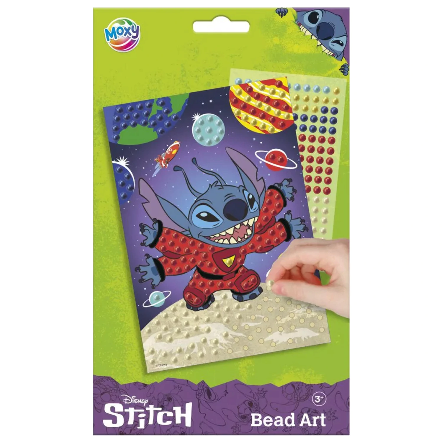 Stitch Space gyöngyös kreatív szett A5 termékfotó