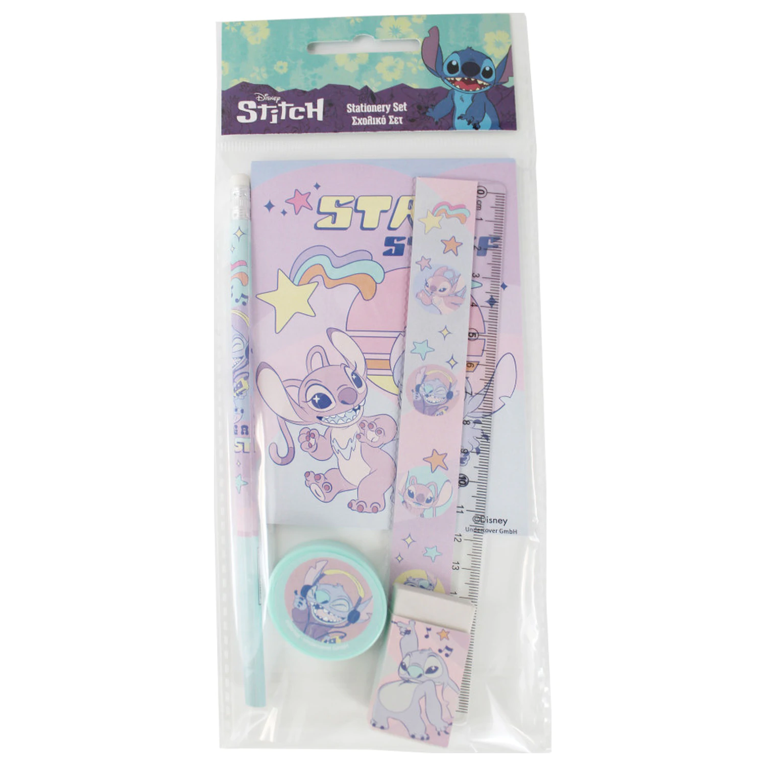 Stitch Star Stuff írószer szett 5 db-os termékfotó