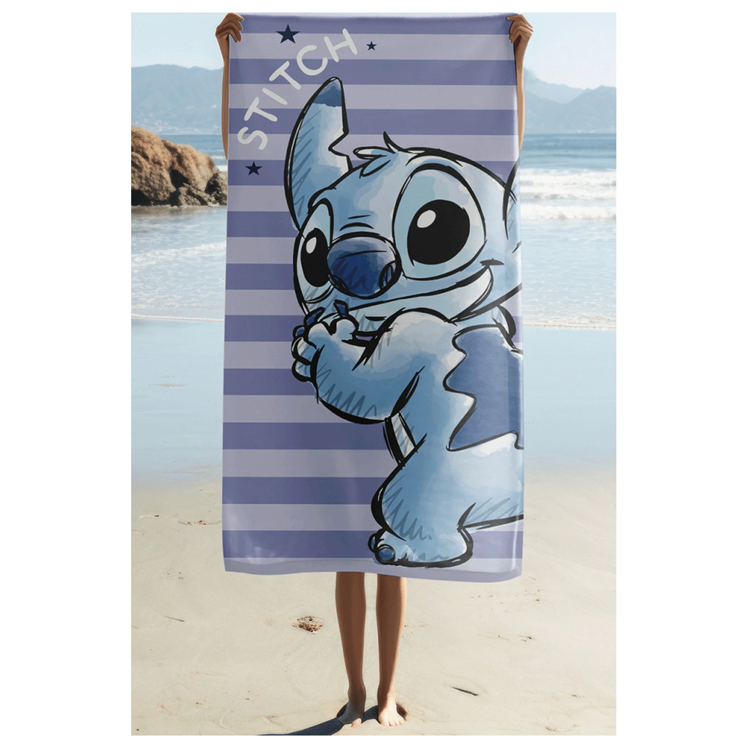 Stitch Stripes törölköző 70x140cm termékfotó