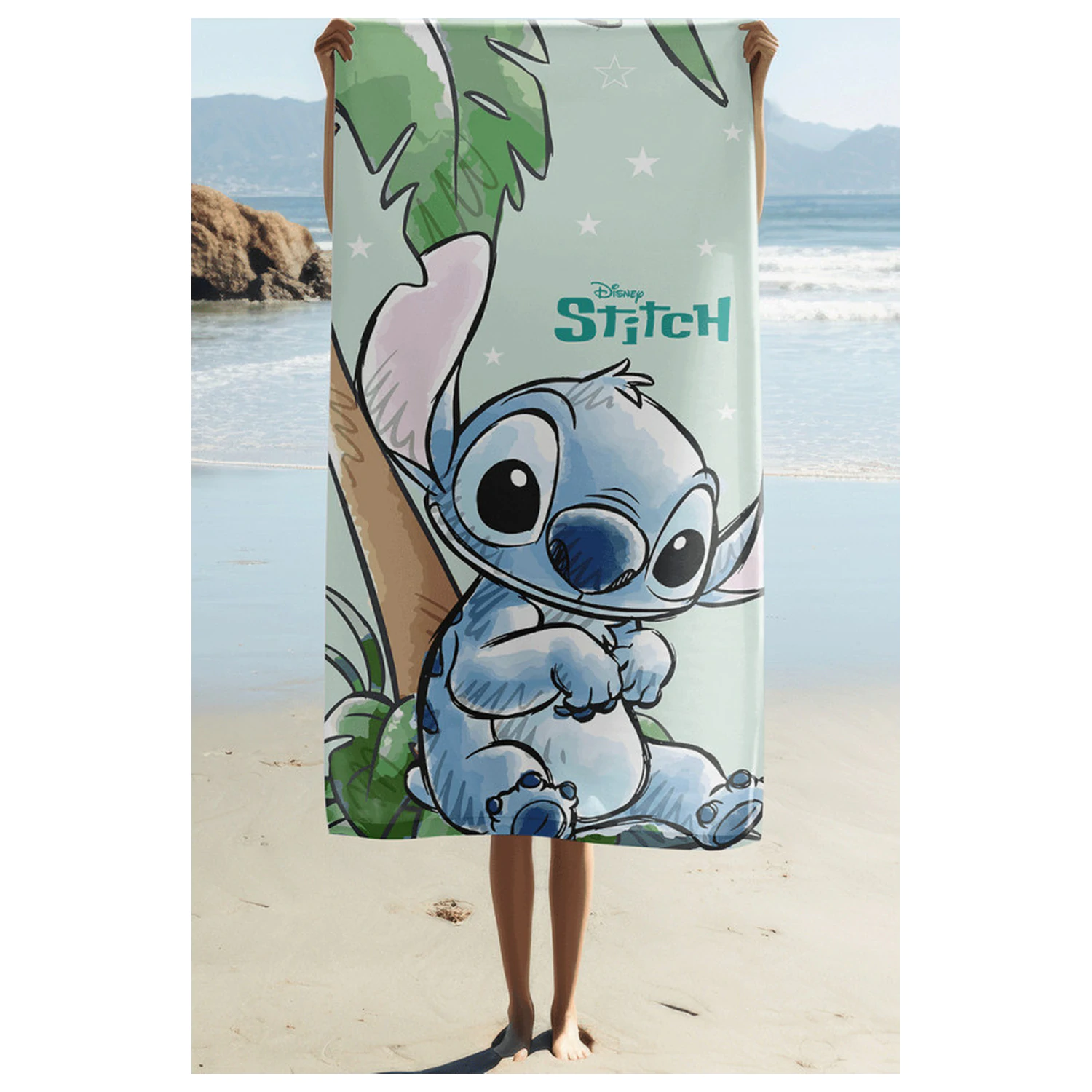Stitch Tropical Cutie törölköző 70x140cm termékfotó