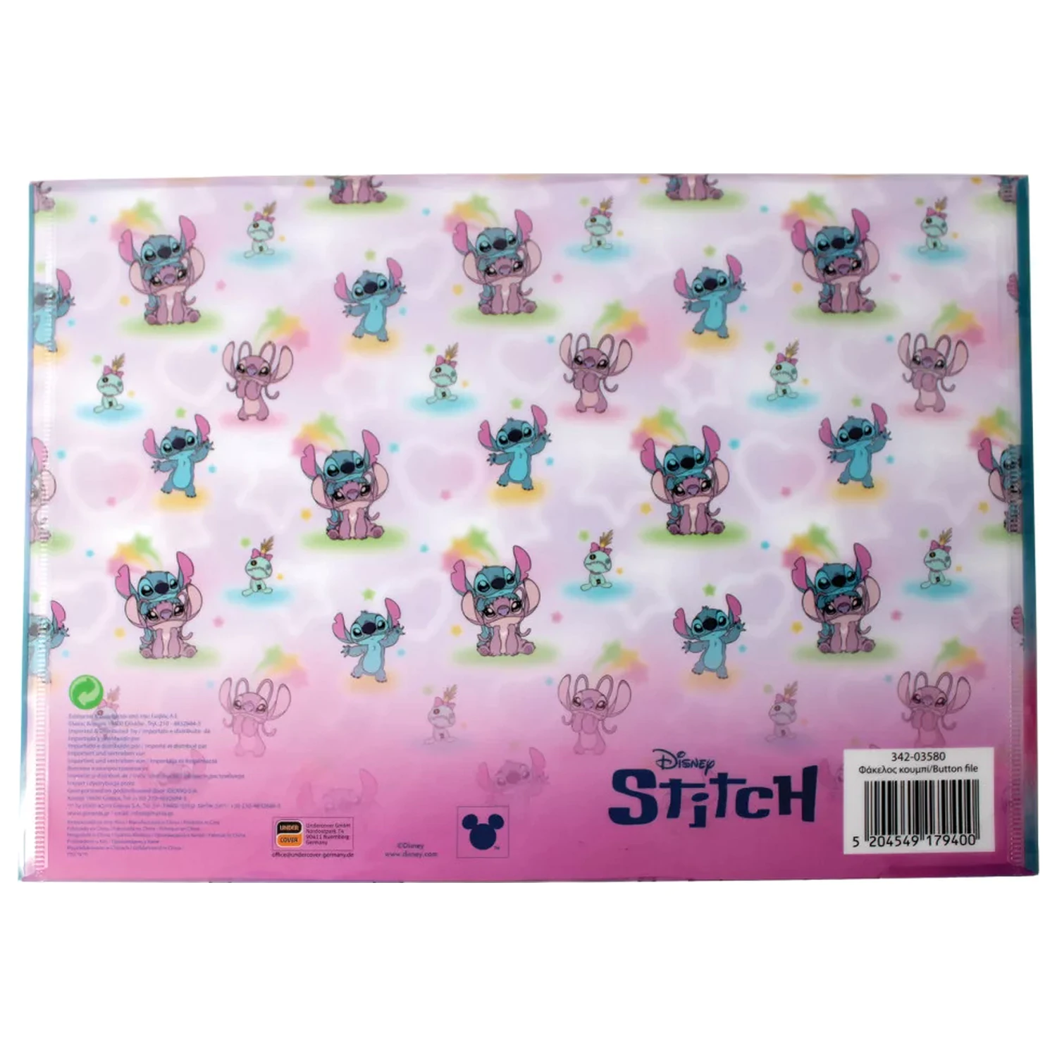 Stitch Universe A/4 irattartó tasak termékfotó