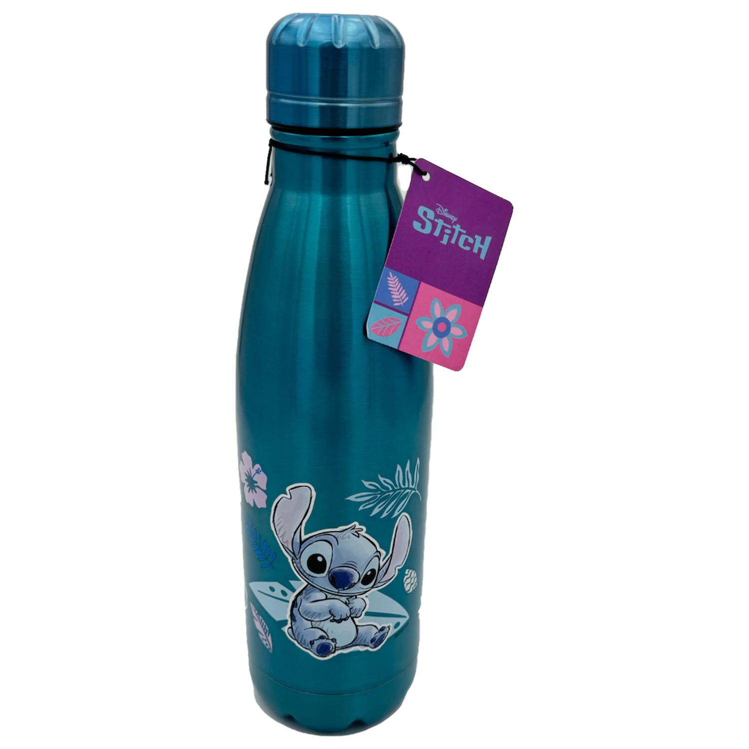 Stitch Watercolor Metalic Blue rozsdamentes acél palack kulacs 780ml termékfotó