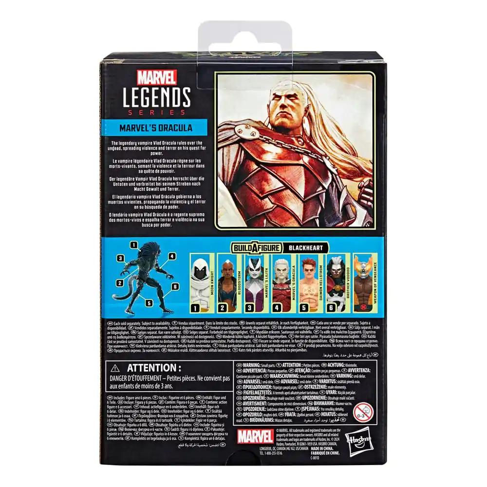 Strange Tales Marvel Legends Marvel's Dracula (BAF: Blackheart) akciófigura 15 cm termékfotó