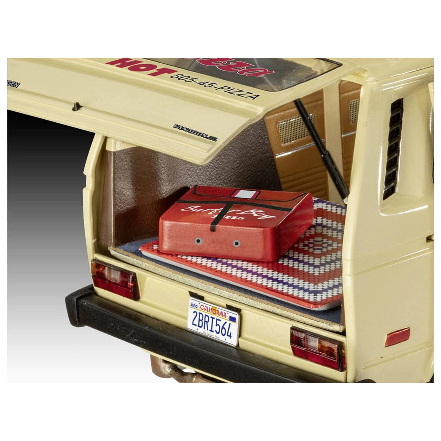 Stranger Things 1/25 VW T3 Bus Surfer Boy modell készlet 19 cm termékfotó