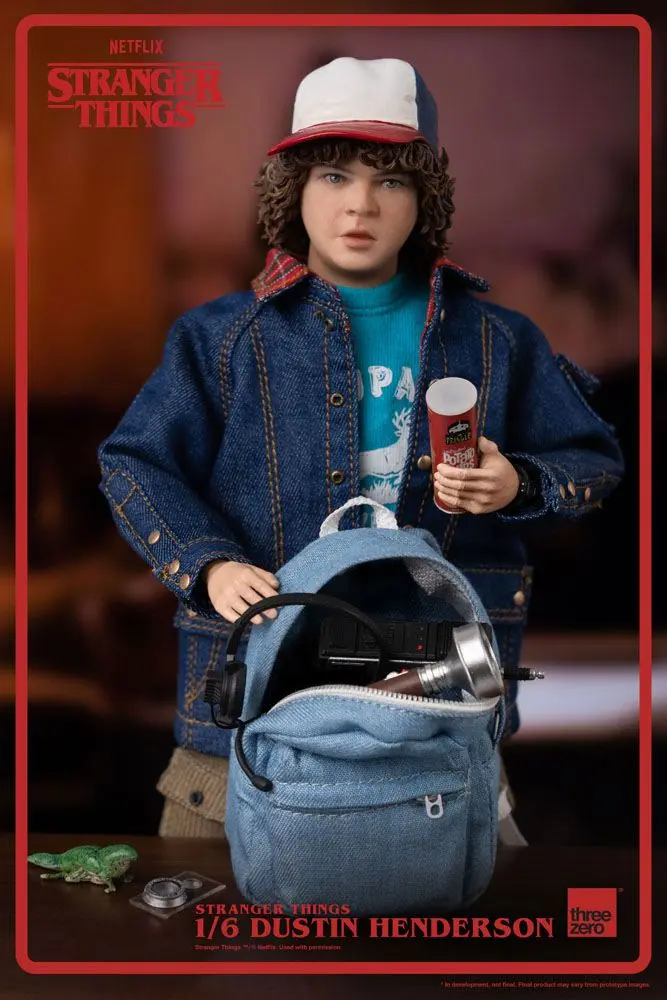 Stranger Things 1/6 Dustin Henderson akciófigura 23 cm termékfotó