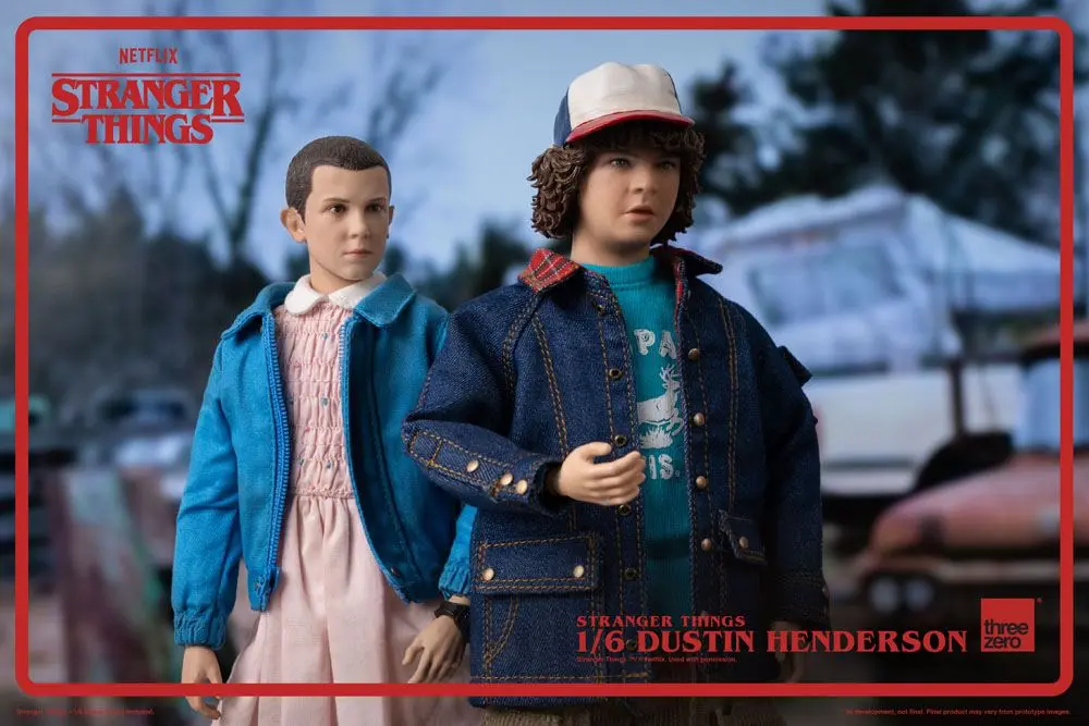 Stranger Things 1/6 Dustin Henderson akciófigura 23 cm termékfotó
